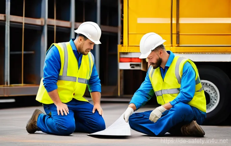 실무 중심의 안전관리 기술 배우기 - Here are three detailed image generation prompts in English, designed to adhere to your specified gu...